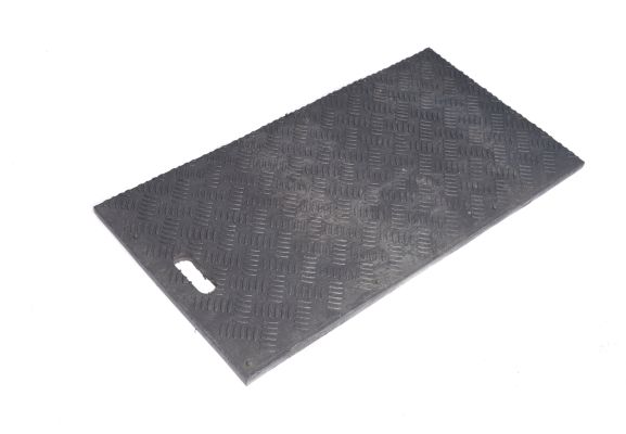 Kunststof rijplaat/stempelplaat 100x50x2cm - DZ